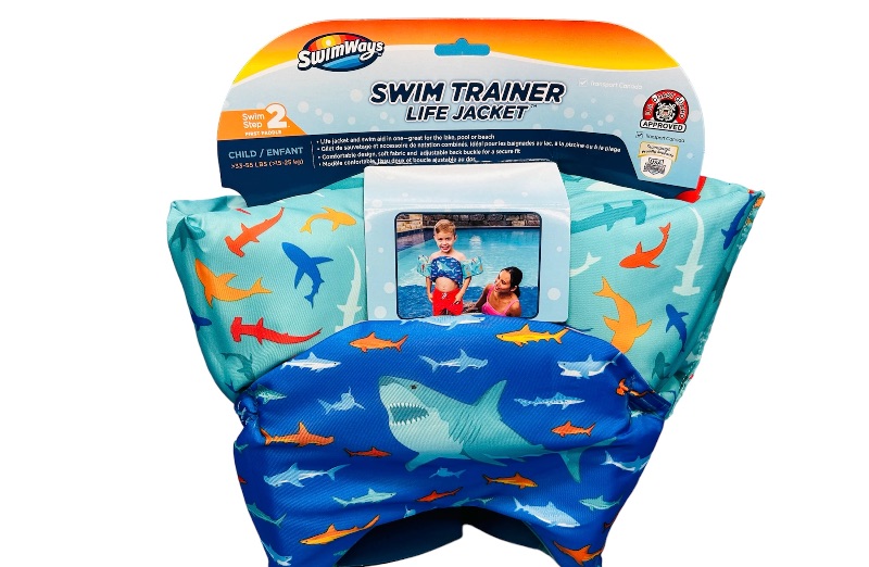 Photo 1 of 685805…swimways swim trainer life jacket for toddlers 33-55 pounds