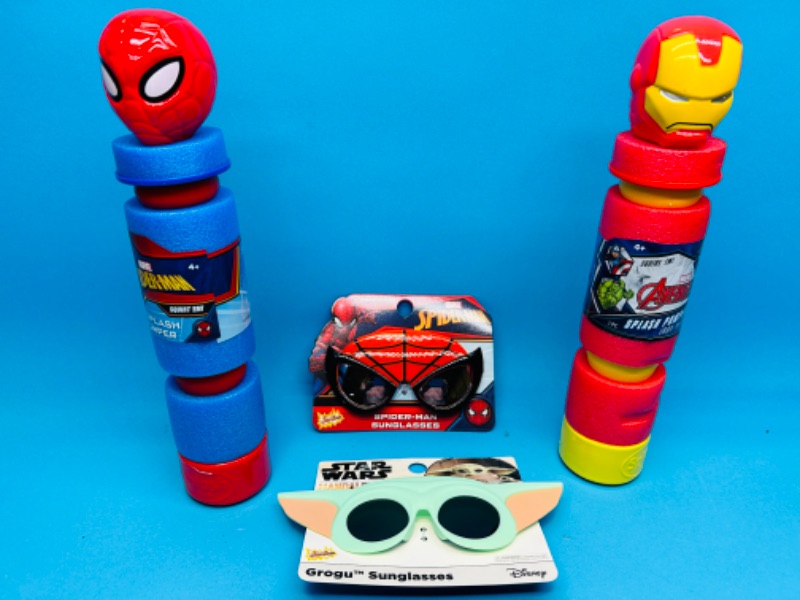 Photo 1 of 685816… Marvel/Star Wars splash pumpers and sunglasses 