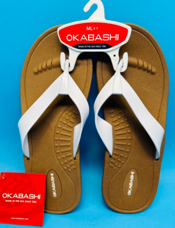 Photo 1 of 685855… …Okabashi sandals ladies size 8-9