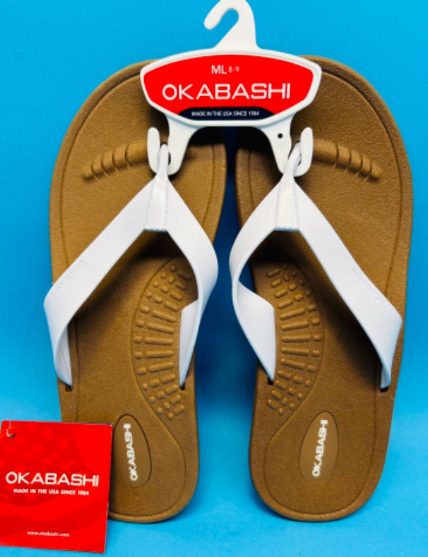 Photo 1 of 685856… …Okabashi sandals ladies size 8-9