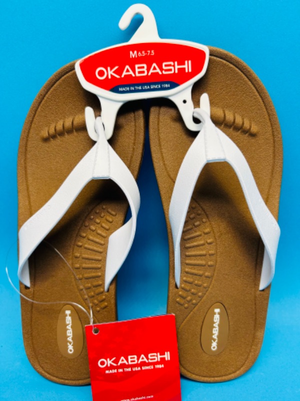 Photo 1 of 685857… …Okabashi sandals ladies size 6.5-7.5