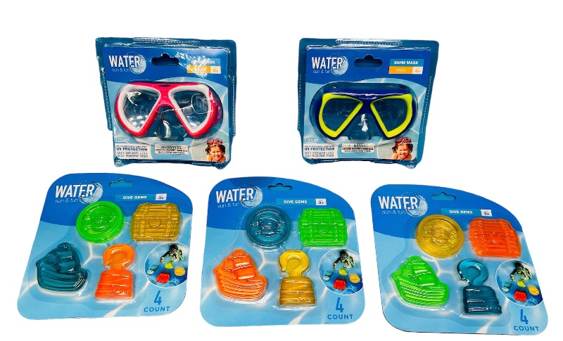 Photo 1 of 685867…kids swim masks and dive toys 