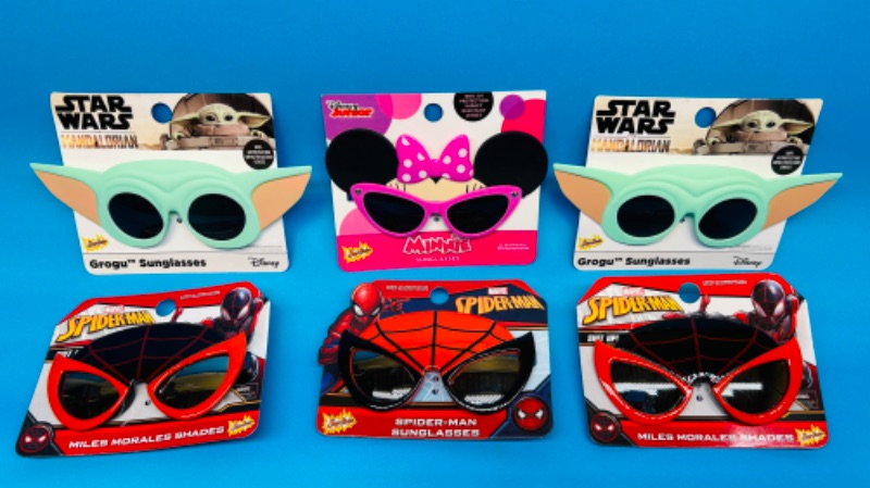 Photo 1 of 685901…6 pairs of kids sunglasses 