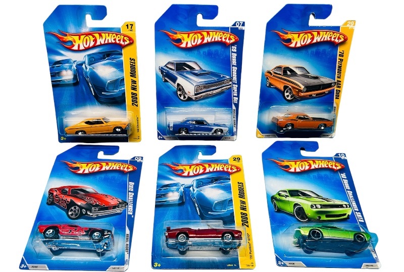 Photo 1 of 685907… 6 hot wheels die cast muscle cars