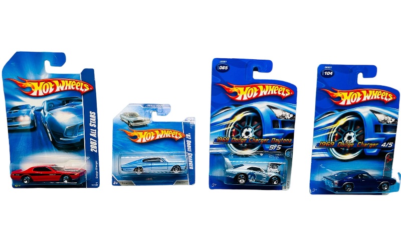 Photo 1 of 685918…4 hot wheels die cast Dodge cars