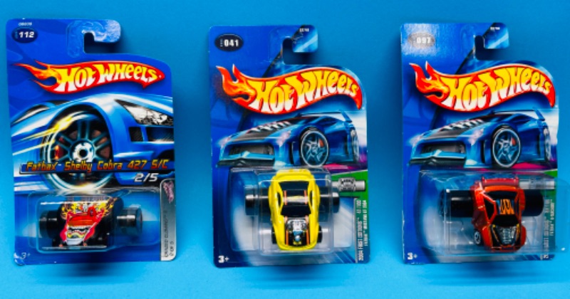 Photo 1 of 685919… 3 hot wheels die cast  Fatbax cars