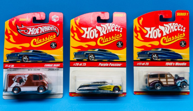 Photo 1 of 685936…3 hot wheels classics die cast cars with special paint