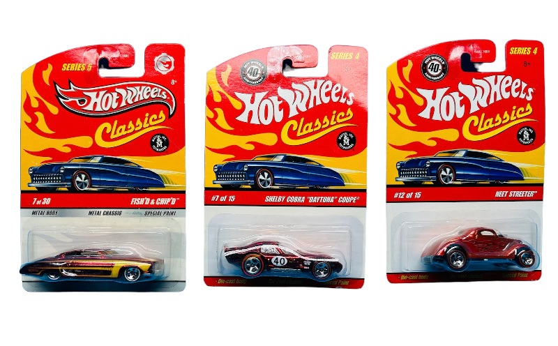 Photo 1 of 685939… 3 hot wheels classics die cast cars with special paint