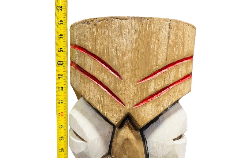Photo 6 of 685951…Xlarge 3 foot 3 inch x 9.5” W wood tiki pole