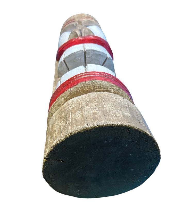 Photo 4 of 685951…Xlarge 3 foot 3 inch x 9.5” W wood tiki pole