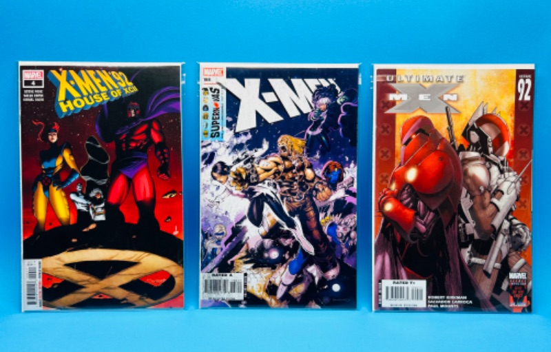 Photo 1 of 685973… 3 X-men comics in plastic sleeves 