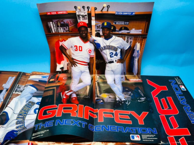 Photo 2 of 685991…2 Ken Griffey Sr. And Jr. posters