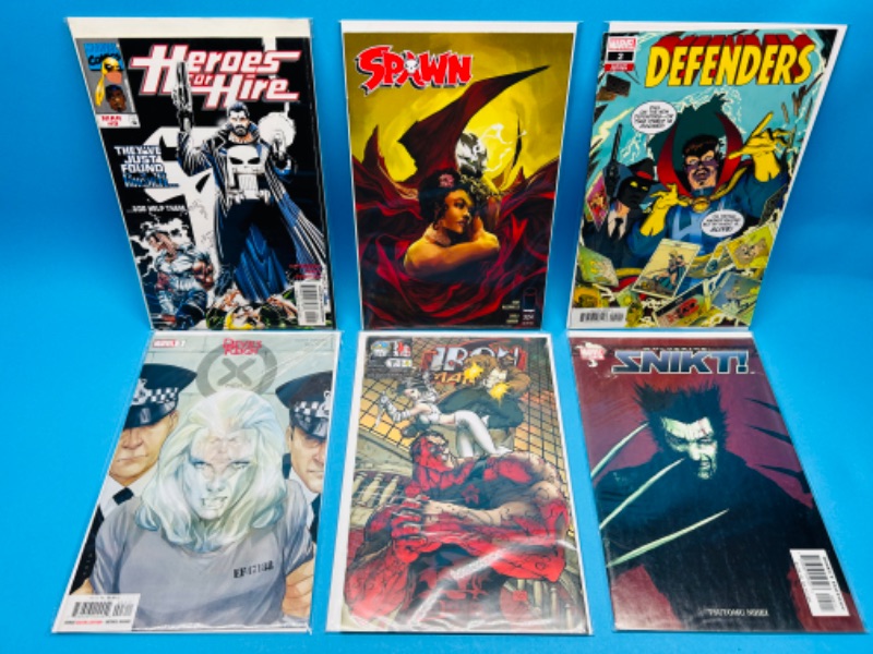 Photo 1 of 686013…6 comics in plastic sleeves 