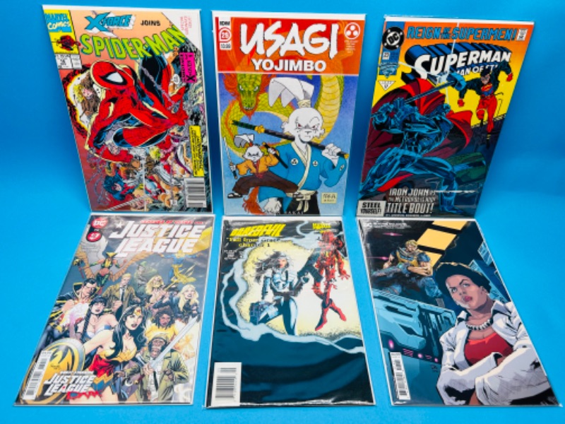 Photo 1 of 686016…6 comics in plastic sleeves 