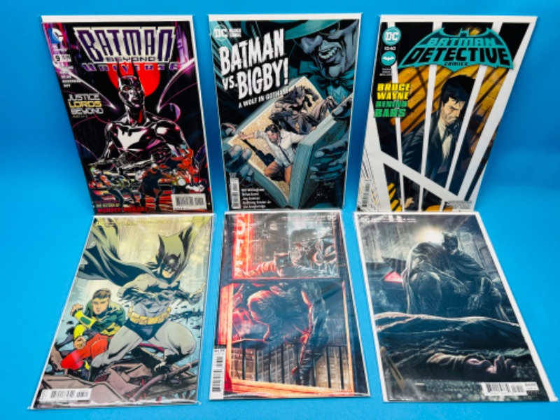 Photo 1 of 686019… 6 Batman comics in plastic sleeves 