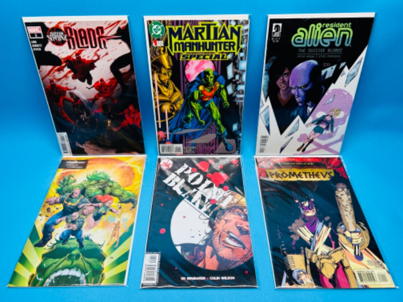 Photo 1 of 686029… comics all #1’s in plastic sleeves 