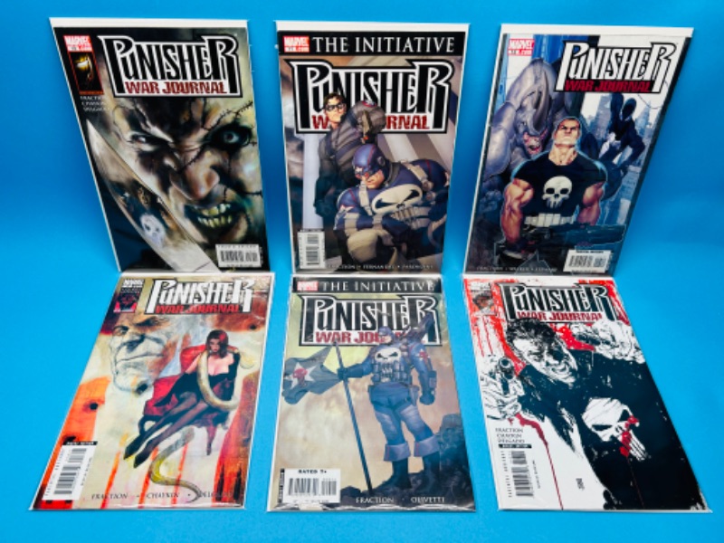 Photo 1 of 686031…6 punisher comics in plastic sleeves 