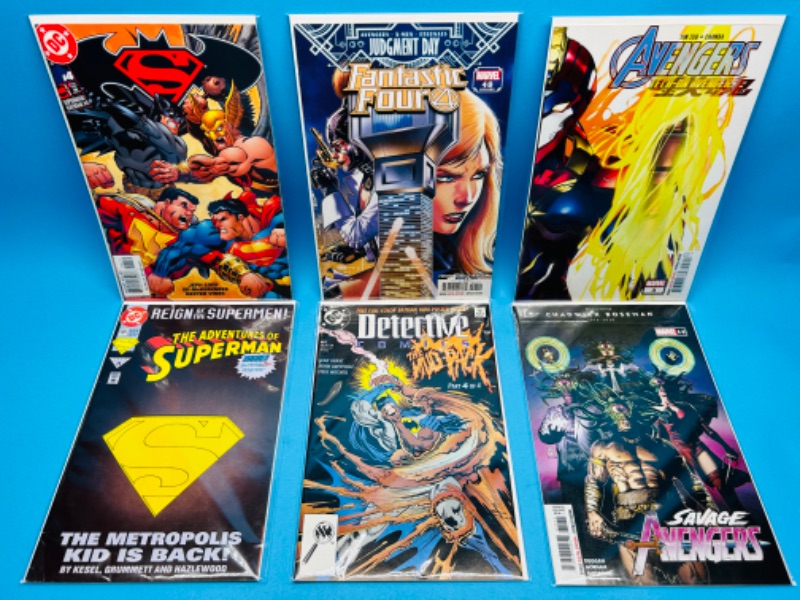 Photo 1 of 686046…6  comics in plastic sleeves 