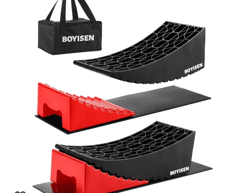 Photo 1 of 686083…boyisen rv leveling system in carry bag 