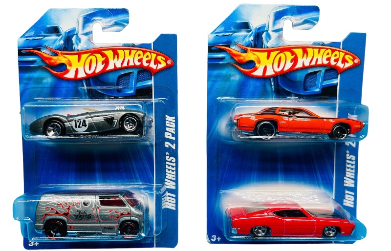 Photo 1 of 686110…2 hot wheels 2 packs 