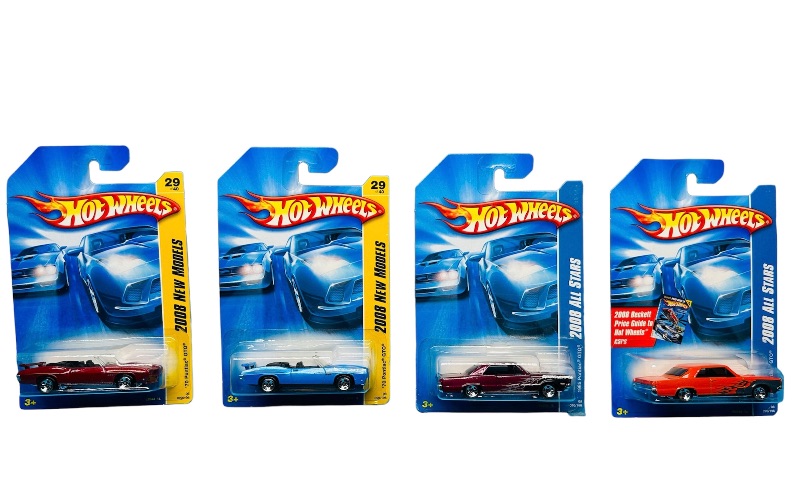 Photo 1 of 686111…4 hot wheels die cast Pontiac cars