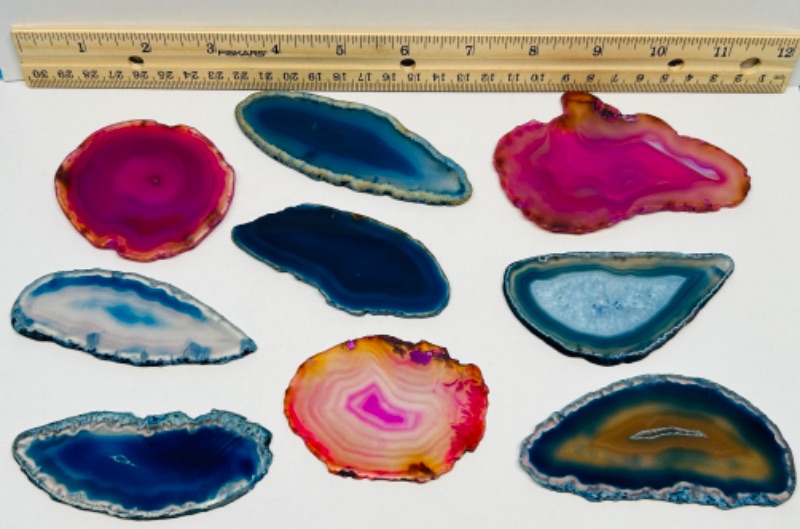 Photo 1 of 686176…9 agate slices 