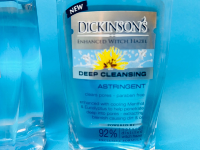 Photo 2 of 686246…2 Dickerson’s astringents with witch hazel 16 oz each