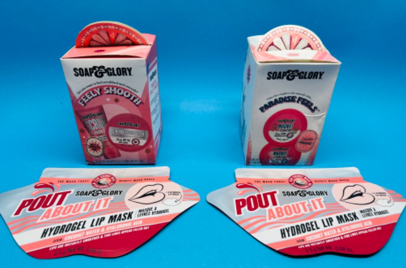 Photo 1 of 686251…Soap and Glory body scrub, butter, and lip masks 