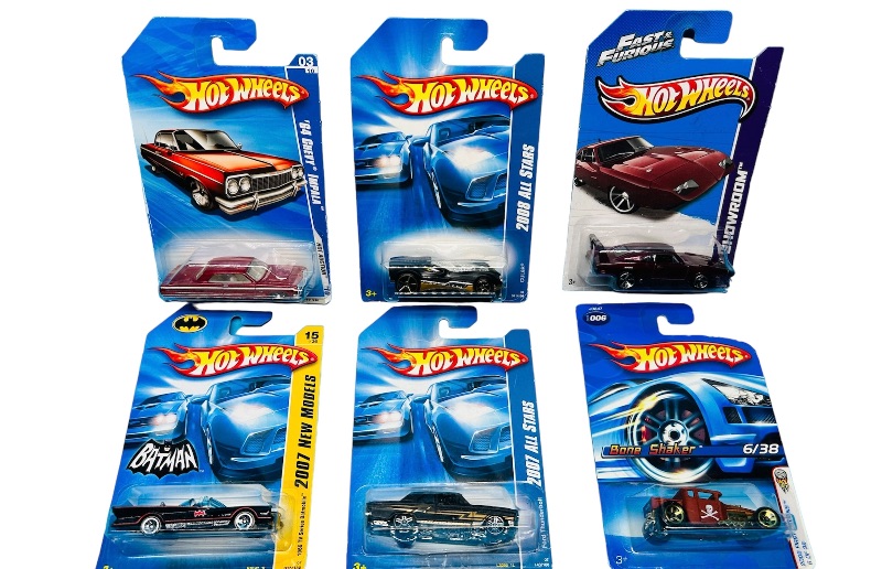 Photo 1 of 686260… 6 hot wheels die cast cars 