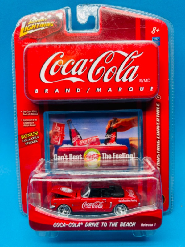 Photo 1 of 686299…Coca Cola Johnny Lightning die cast car