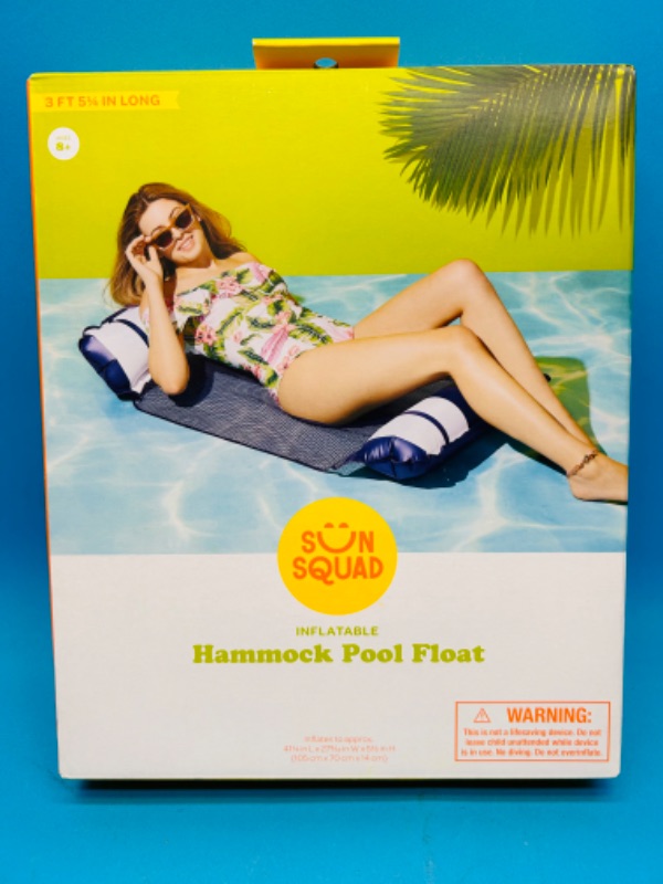 Photo 1 of 686309…sun squad hammock pool float