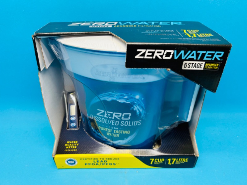 Photo 2 of 686318…Zero Water 5 stage filtration pitcher with water quality meter