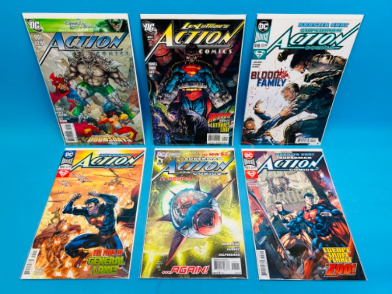 Photo 1 of 686335… 6 Superman comics in plastic sleeves 