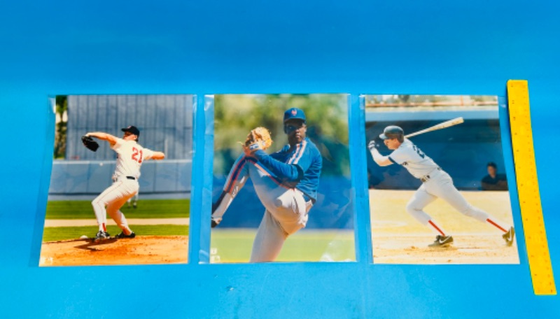 Photo 1 of 686381…3 baseball photos 8 x 10” each 