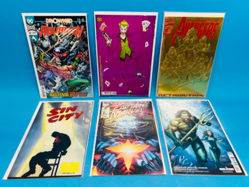 Photo 1 of 686388… 6 comics in plastic sleeves 