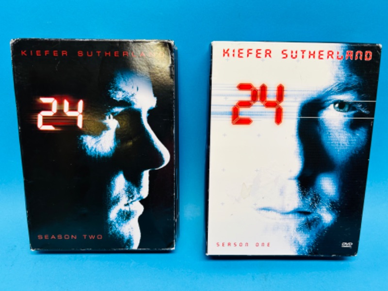 Photo 1 of 686405…season 1 and 2 DVD 24 Kiefer Sutherland 