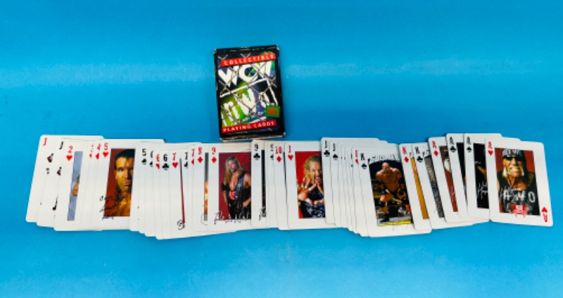 Photo 1 of 686408…vintage WCW playing cards