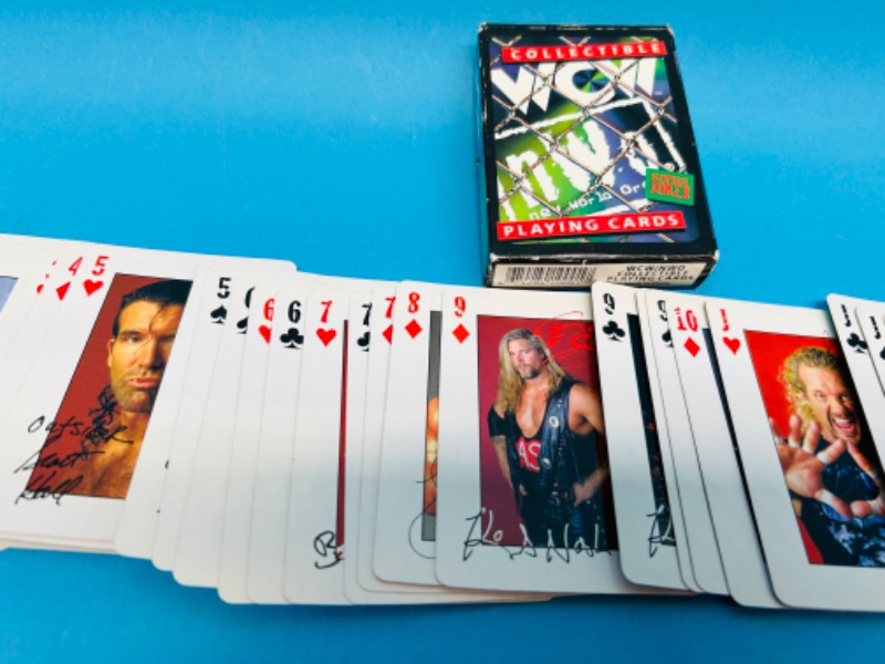 Photo 2 of 686408…vintage WCW playing cards