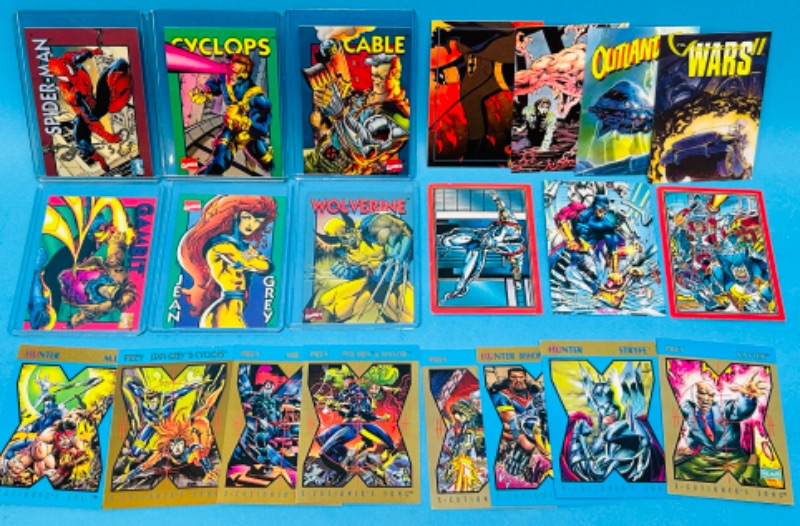 Photo 1 of 686415…Marvel and  comic cards