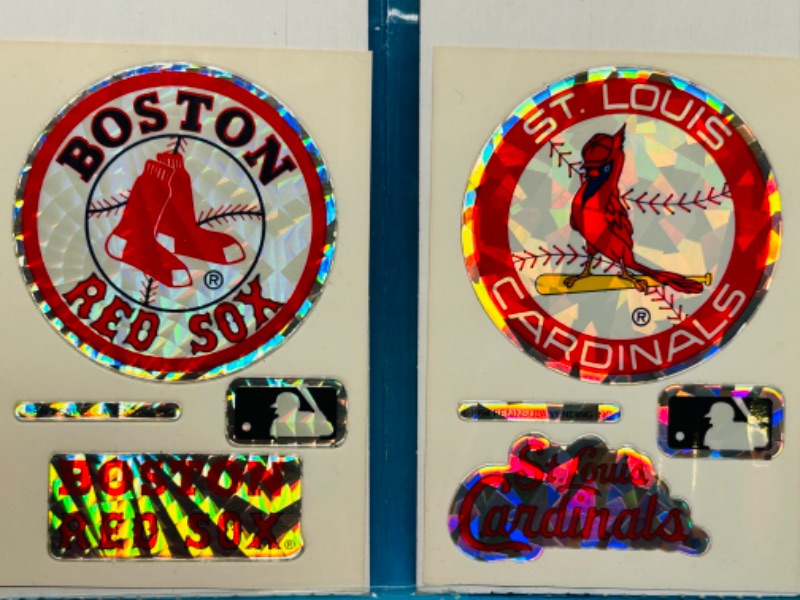 Photo 3 of 686419…4 vintage sports stickers 