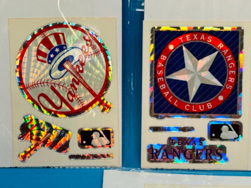 Photo 1 of 686424…4 vintage sports stickers 