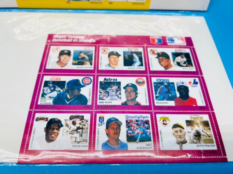 Photo 2 of 686445…major league baseball stamps 