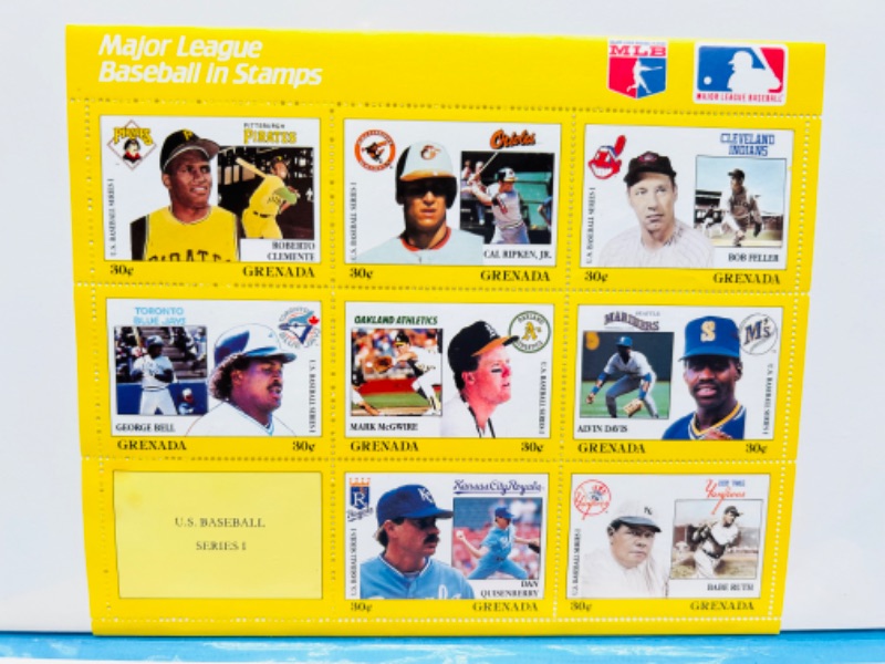 Photo 3 of 686445…major league baseball stamps 