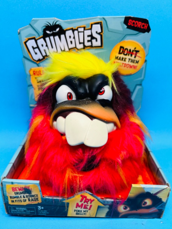 Photo 1 of 686485…Grumblies animated talking toy