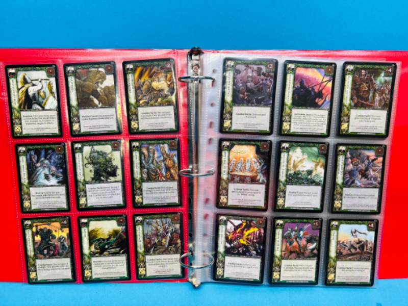 Photo 1 of 686488…252 Warhammer dogs of war and warcry cards in binder