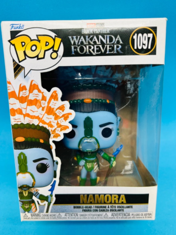 Photo 1 of 686492…Funko pop wakanda forever Namora bobblehead figure 