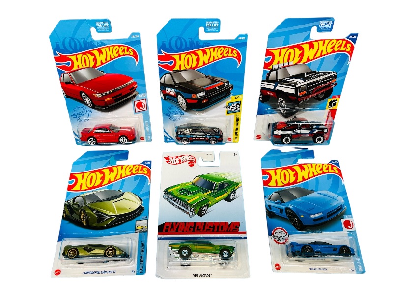 Photo 1 of 686494…6 hot wheels die cast cars 