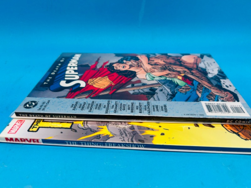 Photo 2 of 686501…2 comic softcover novels in plastic sleeves 