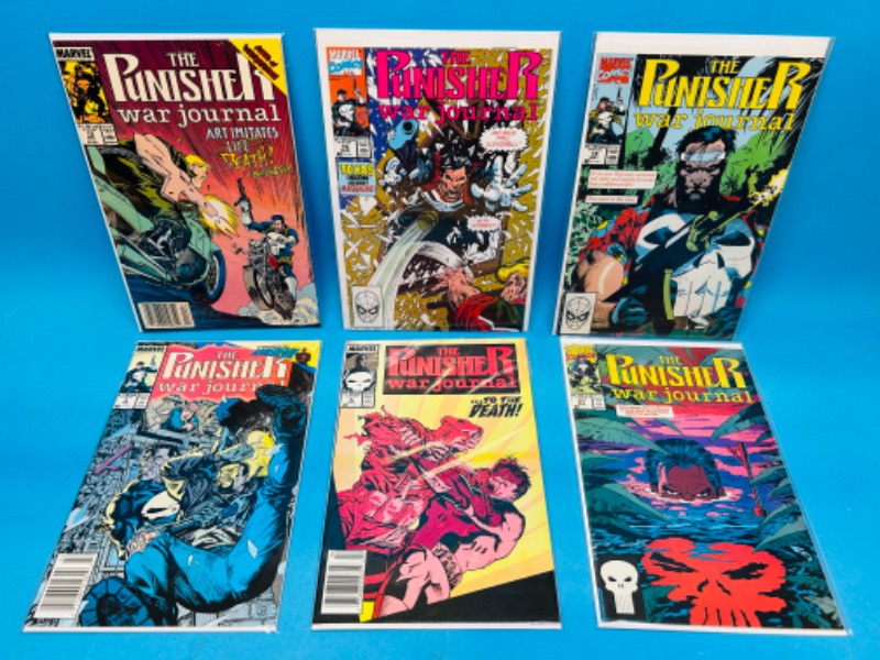 Photo 1 of 686503…6 punisher comics in plastic sleeves 