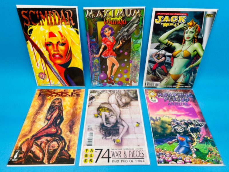 Photo 1 of 686512…adults only- comics for mature readers in plastic sleeves 